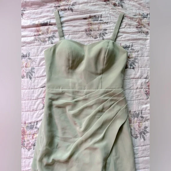 JJs House | Dresses | Jjs House Mint Green Bridesmaid Formal Wear Dress 3  Waist | Poshmark